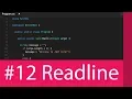 C TUTORIAL - CONSOLE READLINE