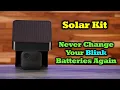 Solar Panel Charging Mount For Your Blink Camera