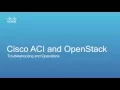 ACI OpenStack - Troubleshooting Operations