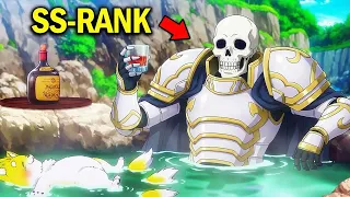 Lonely Gamer Wakes Up As Strongest Skeleton Inside His Game & Starts Clapping