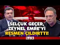 HALK TV CANLI YAYININDA GERGIN ANLAR Zeynel Emre ile Selcuk Gecer arasinda tansiyon yukseldi