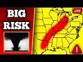 The Surprise Tornado In Chesterfield Missouri As It Occurred Live - June 4th 2025