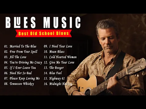 BLUES MIX - SLOW BLUES MUSIC - [Lyric Album] - The Best Blues Music of All Time