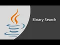 Important Java Program for Interviews Pgm 16 Searching for Element In an Array using Binary Search