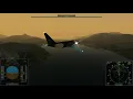 XP10 Freeware only - Sorkjosen runway 15 landing
