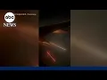 Download Lagu Video shows flames coming from plane engine, leading to emergency landing at LAX