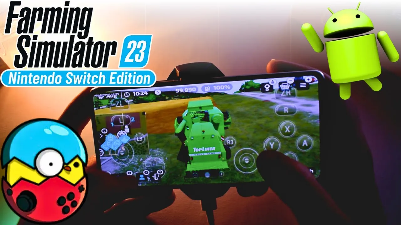 Farming Simulator 23: Nintendo Switch Edition Android | Nintendo Switch Emulator |  Egg NS Mali GPU