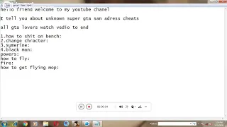 GTA SUPER UNKNOWN CHEATS NO MOD NO FAKE