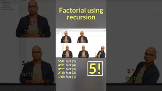 Factorial Using Recursion