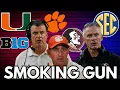 Conference Realignment LOOPHOLE Everyone MISSED FSU Clemson Miami UNC SEC Big 10 ACC