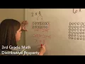 3rd Grade Math - Distributive Property