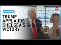 Download Lagu Trump Praises FIFA \u0026 Pele at Club World Cup Final | Chelsea Crush PSG 3-0
