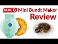 Dash Mini Bundt Maker Review Is It Better Than A Mug Cake 2 Recipes Tested
