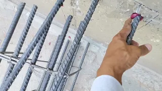الطريقة الصحيحة لتزريع حديد التسليح في الخرسانة المسلحة 
