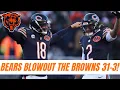 BLOWOUT VICTORY! Chicago Bears DESTORY The Cleveland Browns 31-3!
