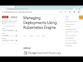 Managing Deployments Using Kubernetes Engine