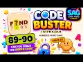 CODE BUSTER level 89 90