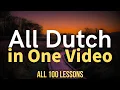 Download Lagu Alle Nederlandse woorden en zinnen in één video. Alle 100 lessen. Leer Nederlands. De belangrijkste Nederlandse zinnen en woorden.
