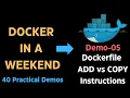 Dockerfile ADD vs COPY - Simplified Explanation