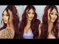 HOW I STYLE MY HALF UP HALF DOWN PONY