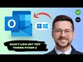 How to Fix Outlook Login Issues 2025 Updated Guide