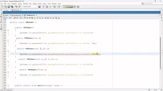 Lec-7 How to Overloading of Constructor in Java