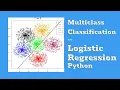 Multiclass Classification With Logistic regression in Python Sklearn