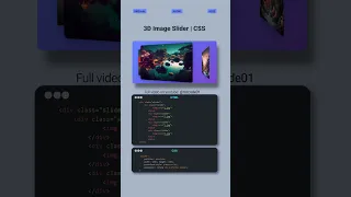 3D Image Slider Tutorial Pure CSS Magic for MZCode01 Developers