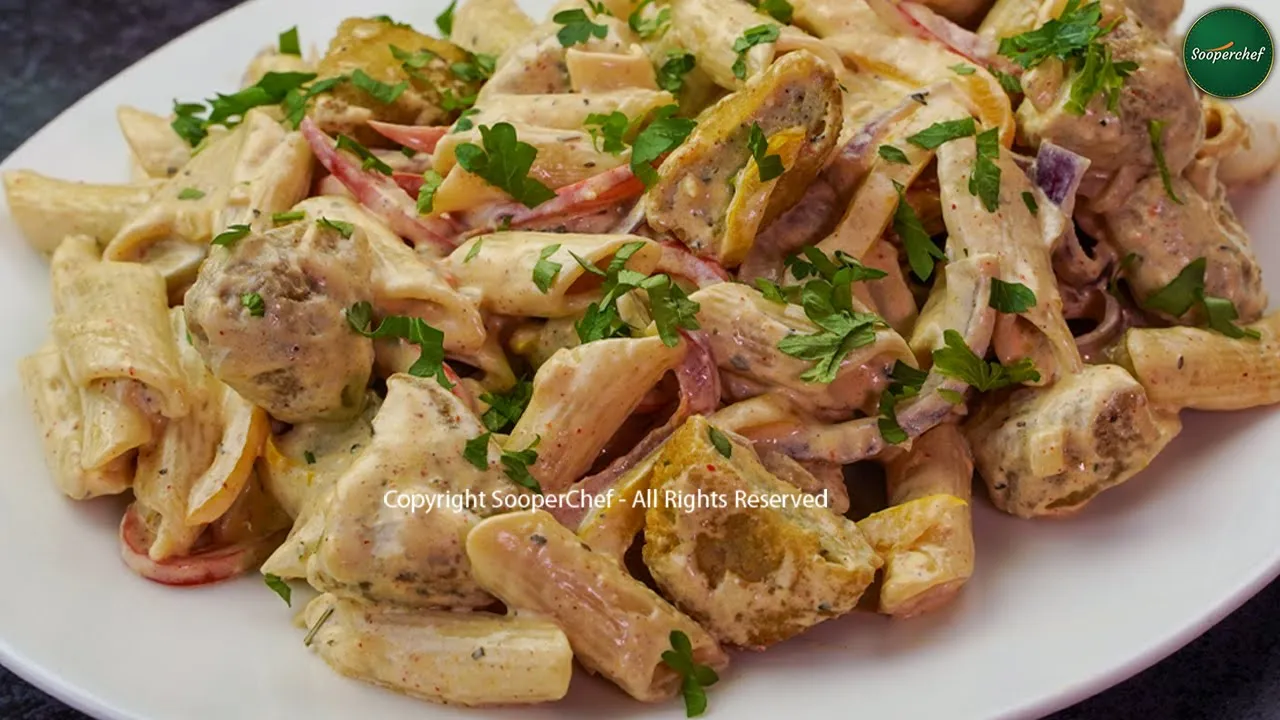 Healthy Cajun Pasta with Nuggets   A Nutritious Twist on a Classic Dish
