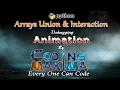 2 Sorted Arrays Union Interaction 1080P Lists Tuples Sets python Coding Maxima