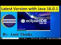 How to Install Eclipse 2021-06 with Java 16 0 1 on Windows 10