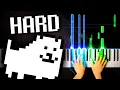 Download Lagu Uwa!! So Temperate♫ (from Undertale) - Piano Tutorial