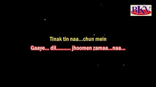 tinak tin tana karaoke mann 1999 aamir khan u0026 manisha koirola