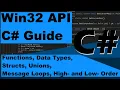 Win32 API Windows API Guide for C - Structs Data Types Msgs More MIC