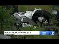 Road becomes dumping ground for trash tires in Lehigh Acres