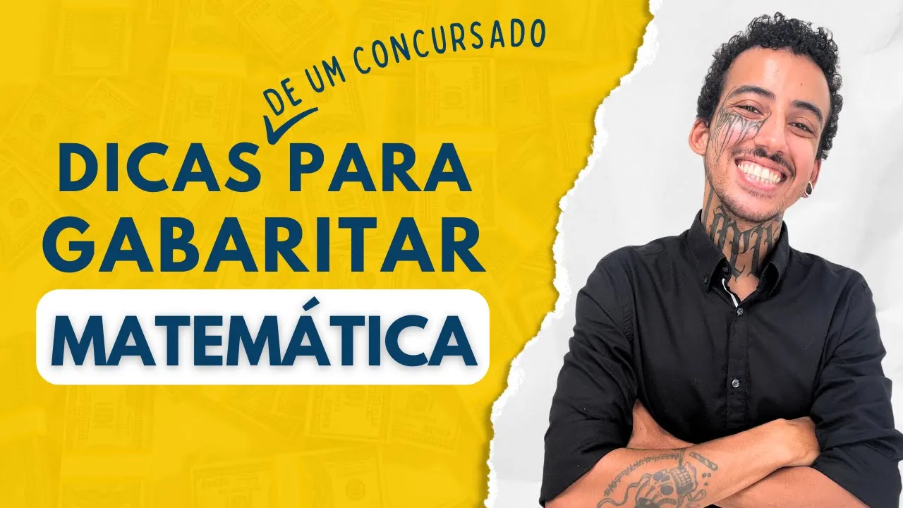 MATEMÁTICA para INICIANTES - Afazeres & Concursos EP 9
