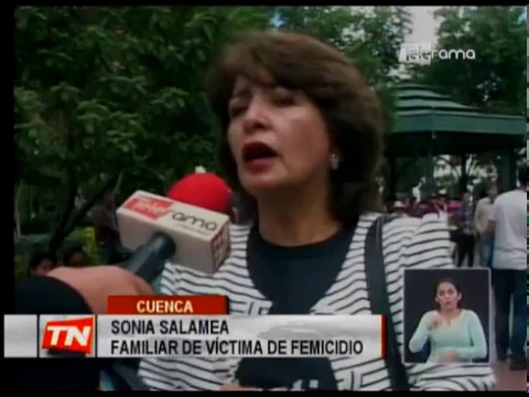 Realizan marcha contra el femicidio y solicitan reformas al COIP