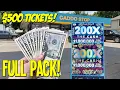 Download Lagu I spent $500 on a FULL PACK!! ⫸ 200X The Cash LOTTERY TICKETS