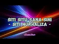 Download Lagu Siti Nurhaliza - Siti Situ Sana Sini (Lirik Lagu)