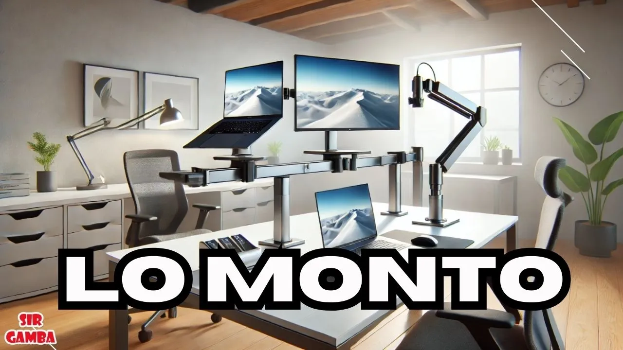 💻 ¡OPTIMIZA tu Espacio de Trabajo! Revisión del Brazo para Monitor con Bandeja para Portátil Redbat