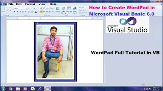 How To Prepared WordPad In Visual Basic 6 0 WordPad in VB VB may Wordpad kaise banaya jaya hay