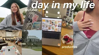 DAY IN MY LIFE at UCSD routine classes productivity