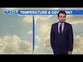 Tracking clearing skies Wednesday afternoon