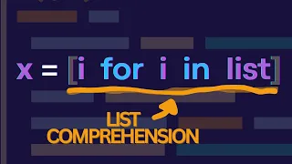 MASTER Python List Comprehensions BEGINNER TUTORIAL