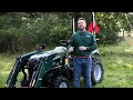 TX25H Tractor LX85 Loader Walkaround