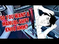 Swapping Your Automatic Shift Knob for a Manual Shift Knob SOO EASY SickSpeed Adapter