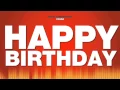 Lagu Happy Birthday - Male Voice Speaks