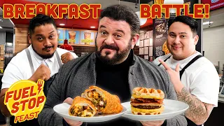 Can Pro Chefs Make a Gourmet Gas Station Breakfast? | Fuel Stop Feast