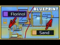 The BEST Early Game Sand to Fluorinol Blueprint