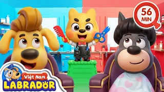 💈Thợ làm tóc tài ba | Kỳ nghỉ thật vui | Hoạt hình thiếu nhi 👮 Cảnh sát trưởng Labrador Vietnam 🚔